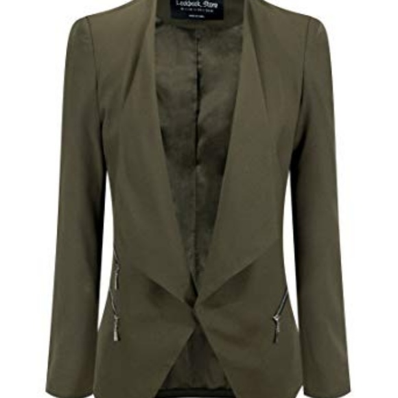 Lookbook Store Jackets & Blazers - Lookbook Store Shawl Retro Blazer